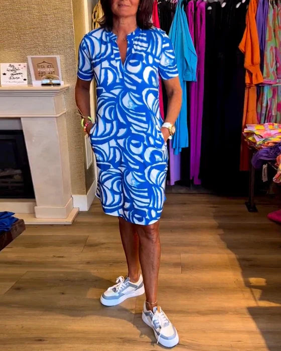 Rhonda Colourful Dress