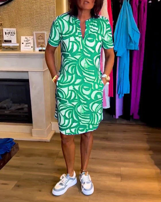 Rhonda Colourful Dress