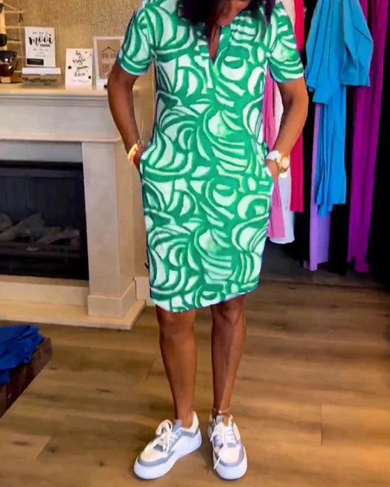 Rhonda Colourful Dress