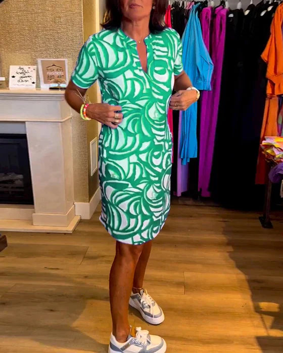 Rhonda Colourful Dress