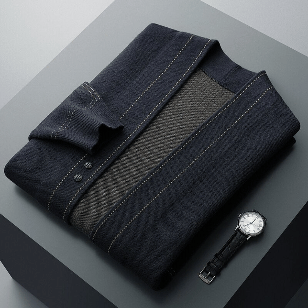 Liam Virgin Wool Cardigan