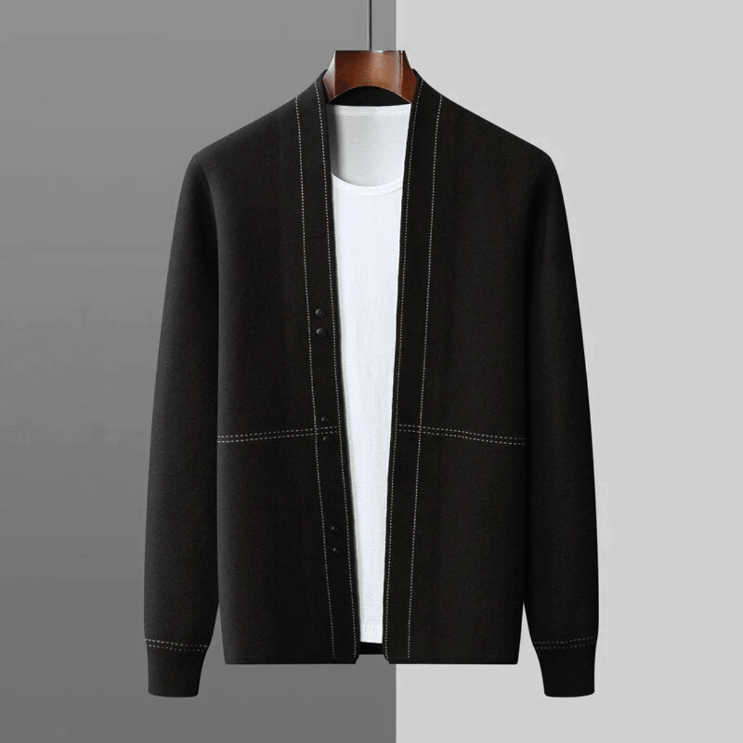 Liam Virgin Wool Cardigan