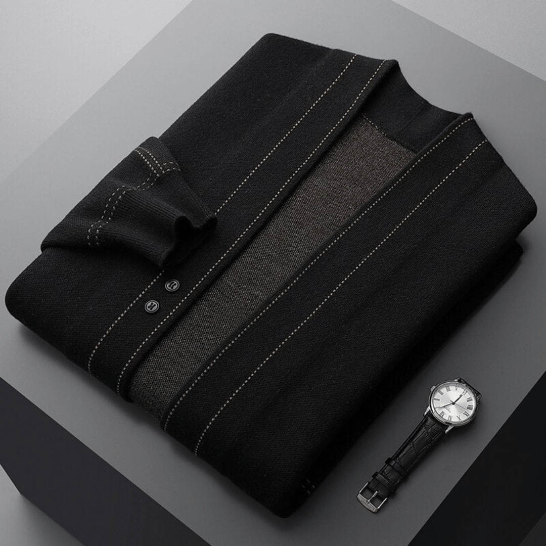 Liam Virgin Wool Cardigan