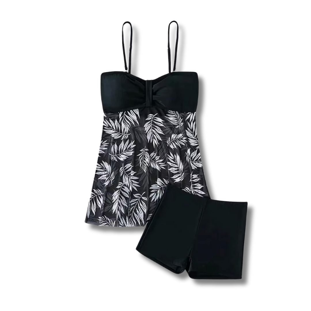 Lila™ Palm Sheer Swimwear Set