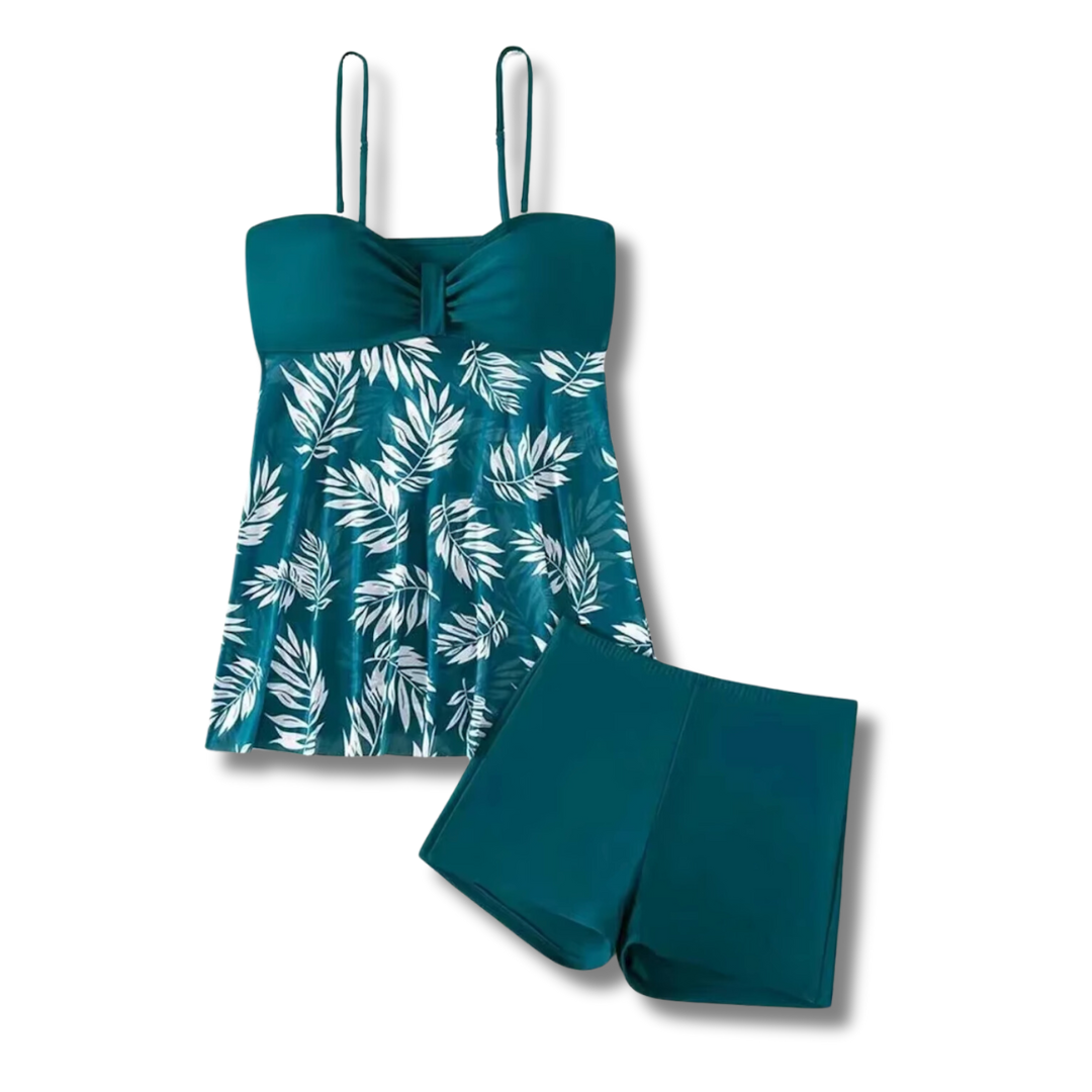 Lila™ Palm Sheer Swimwear Set