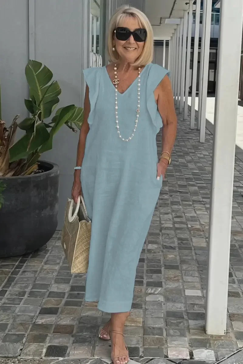 Helga Elegant Midi Dress