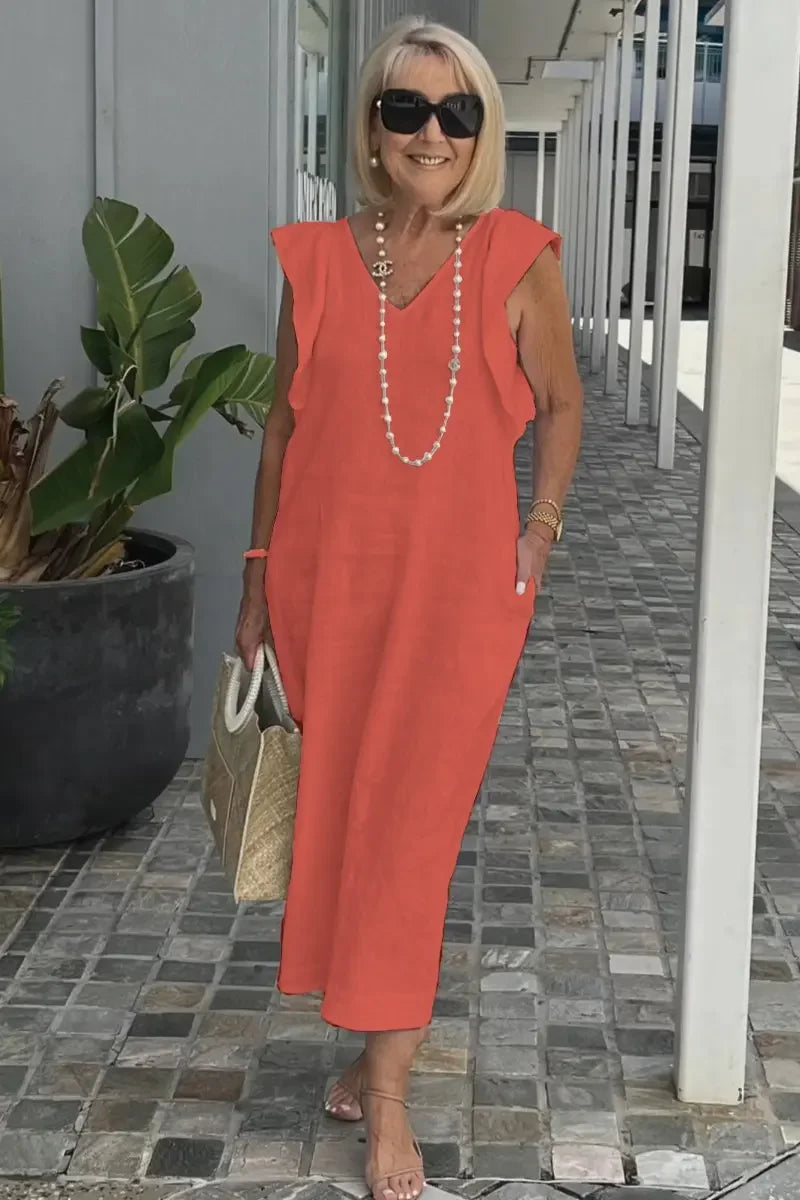 Helga Elegant Midi Dress