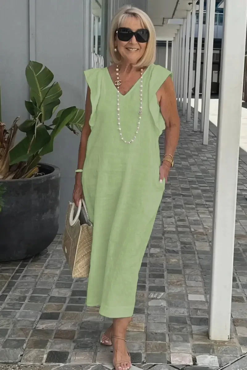 Helga Elegant Midi Dress