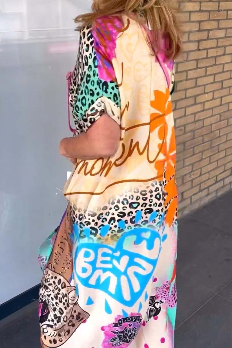 Eva Leopard Print Dress