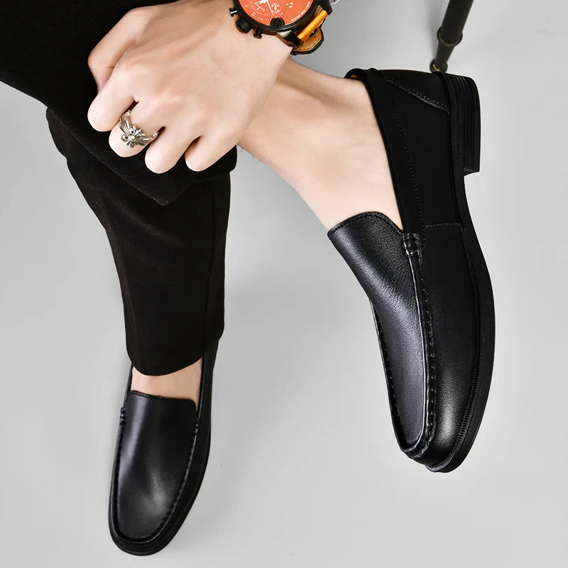 Emerson - Elegant Leather Loafers