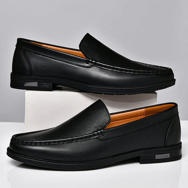 Emerson - Elegant Leather Loafers