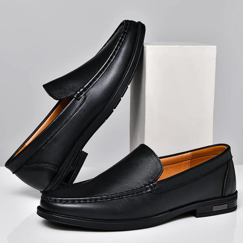 Emerson - Elegant Leather Loafers