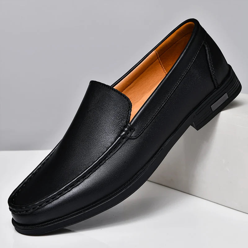 Emerson - Elegant Leather Loafers