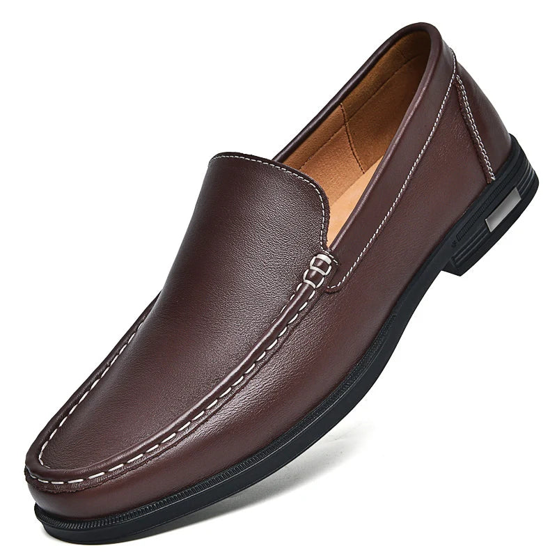 Emerson - Elegant Leather Loafers
