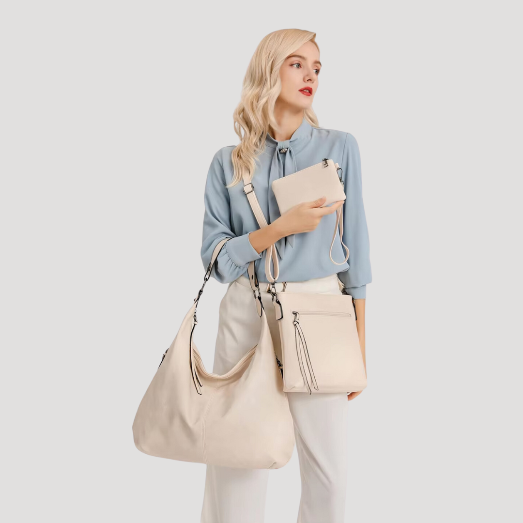 Evelyn Hobo Bag (+ FREE Crossbody Bag + Pouch)