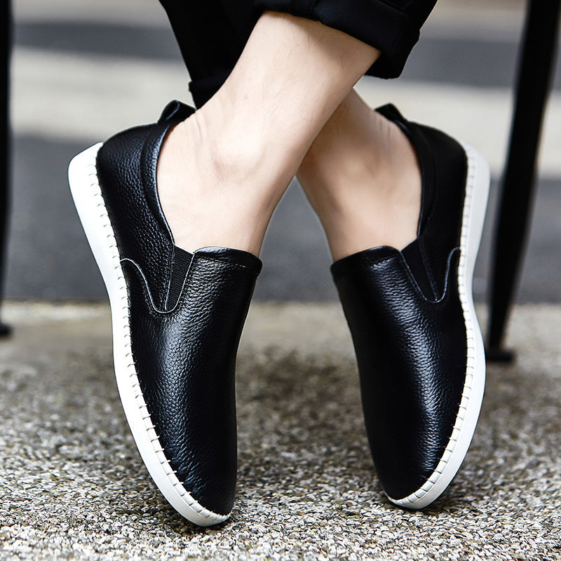 Veneto Leather Slip-Ons - Ferruccio Mancini Collection