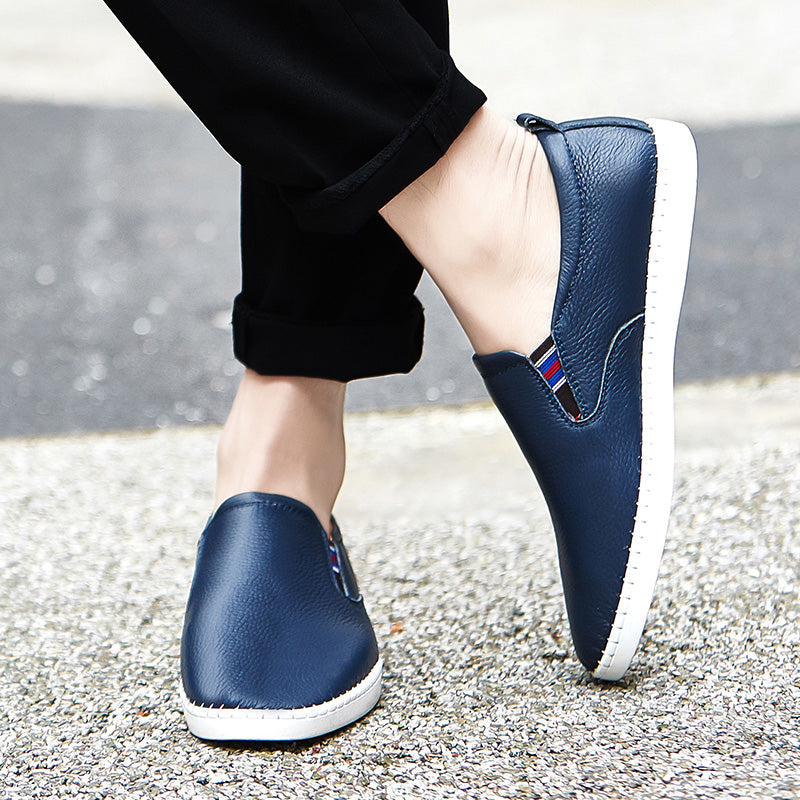 Veneto Leather Slip-Ons - Ferruccio Mancini Collection