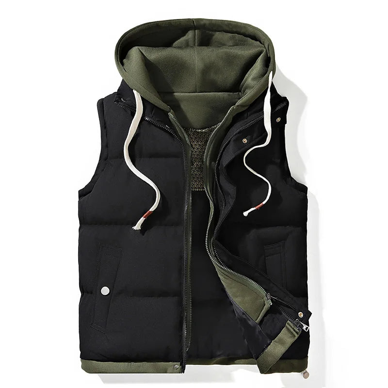 Everwood Soft Shell Hooded Puffer Gilet