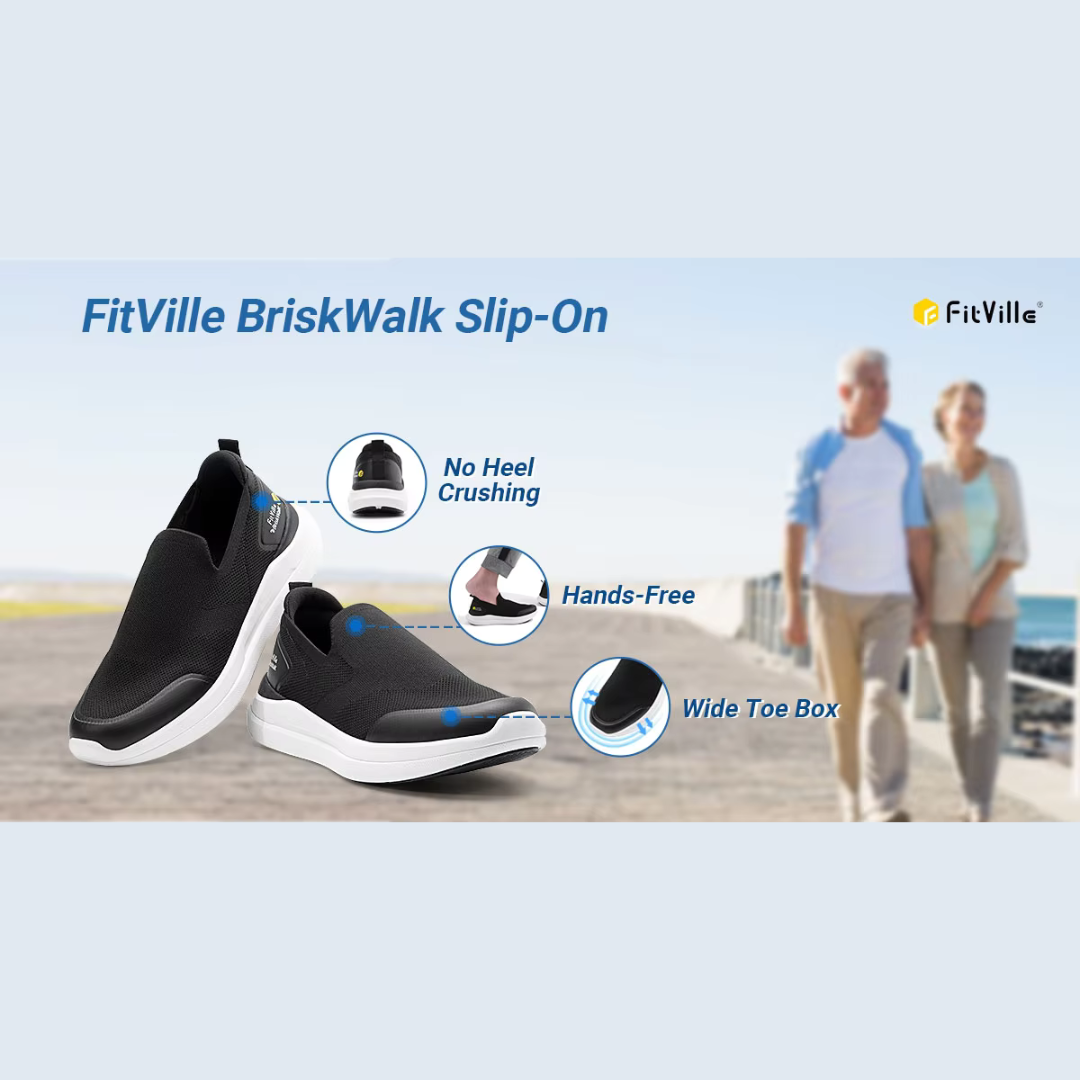 FitVille Lightweight Orthopedic Shoes