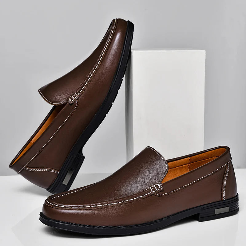 Emerson - Elegant Leather Loafers