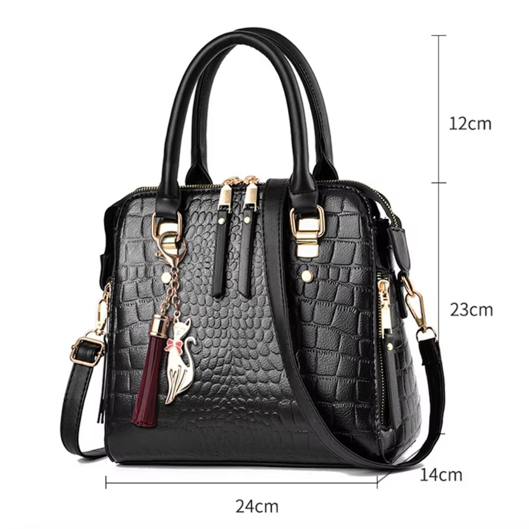 Tilly Crocodile Pattern Crossbody Bag