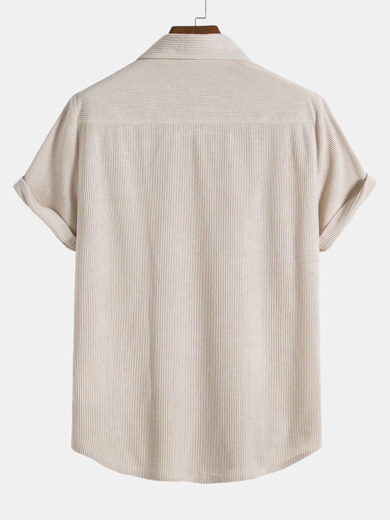 Jaxon Corduroy Button Up Short Sleeved Shirt