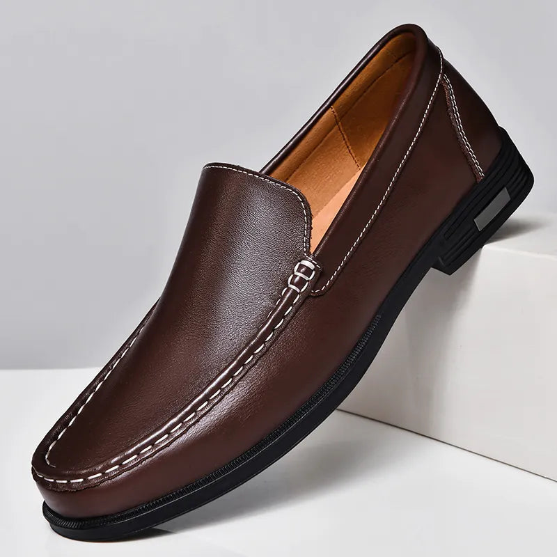 Emerson - Elegant Leather Loafers