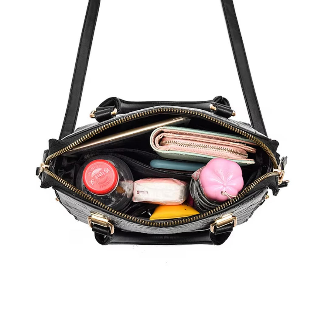 Tilly Crocodile Pattern Crossbody Bag