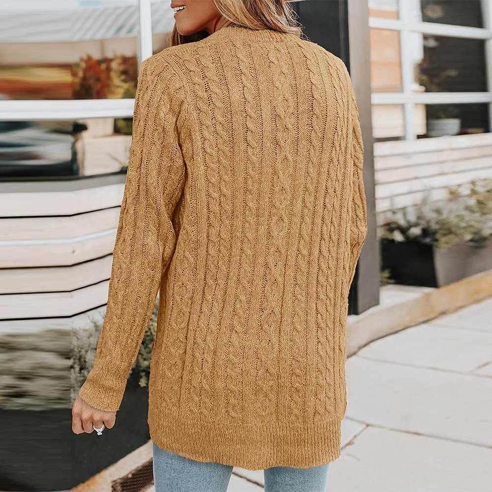 Iris Mid-Length Knit Cardigan