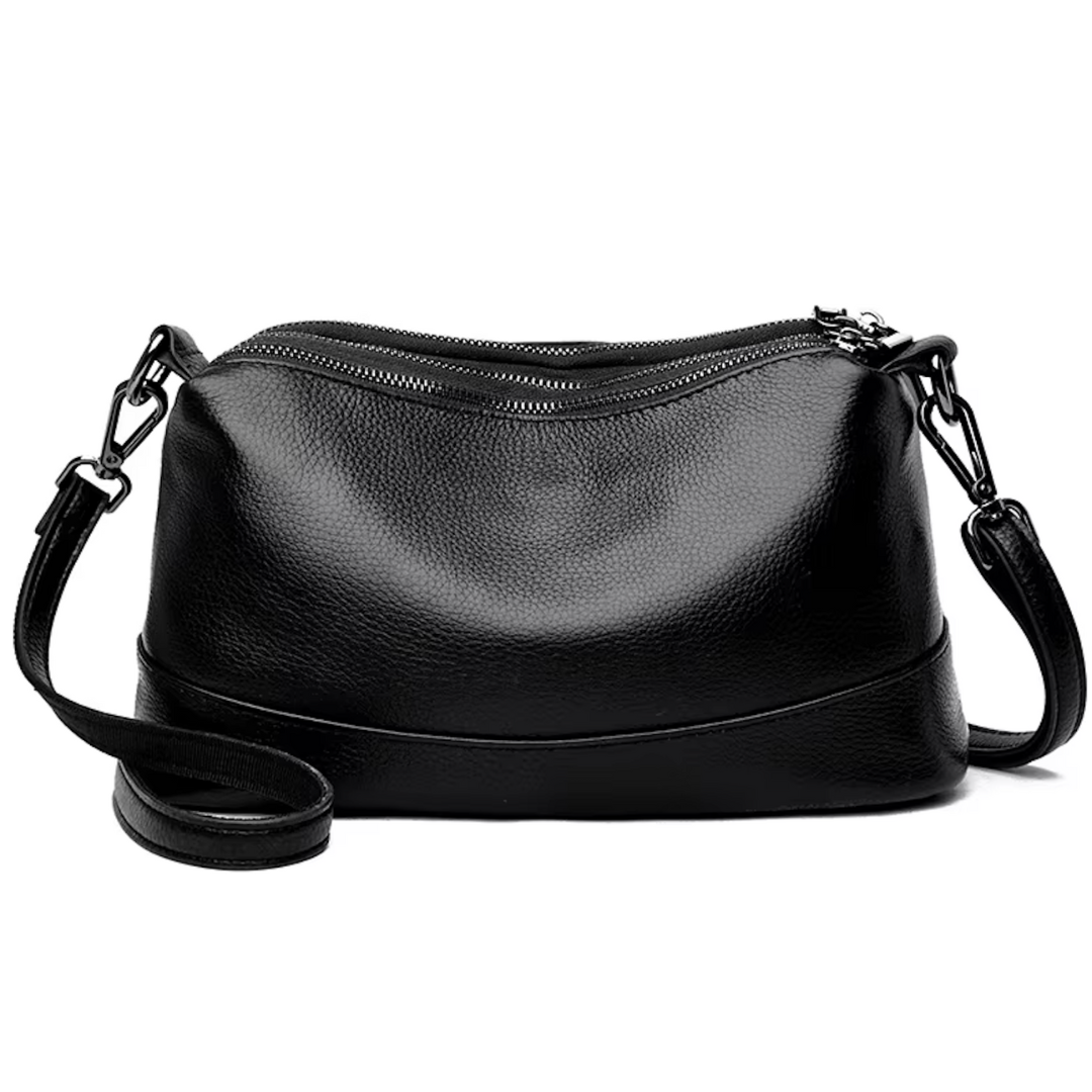 Clara Chic Leather Crossbody Bag
