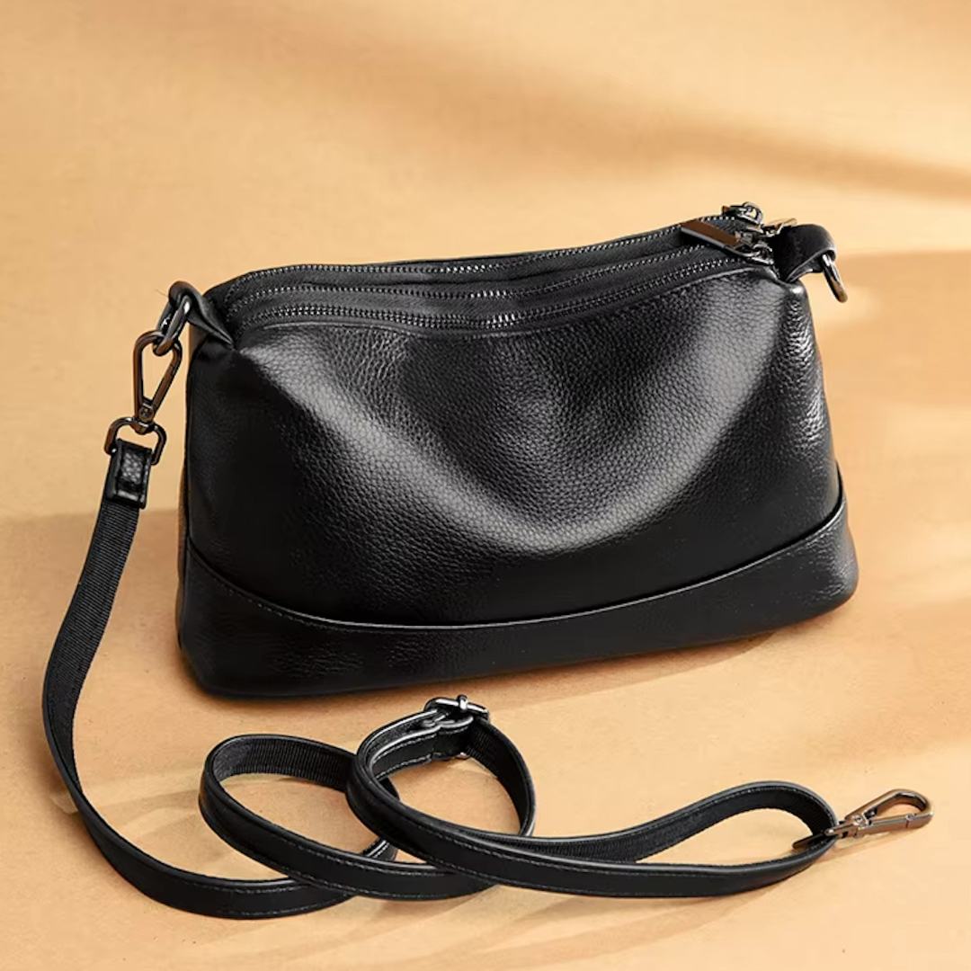 Clara Chic Leather Crossbody Bag