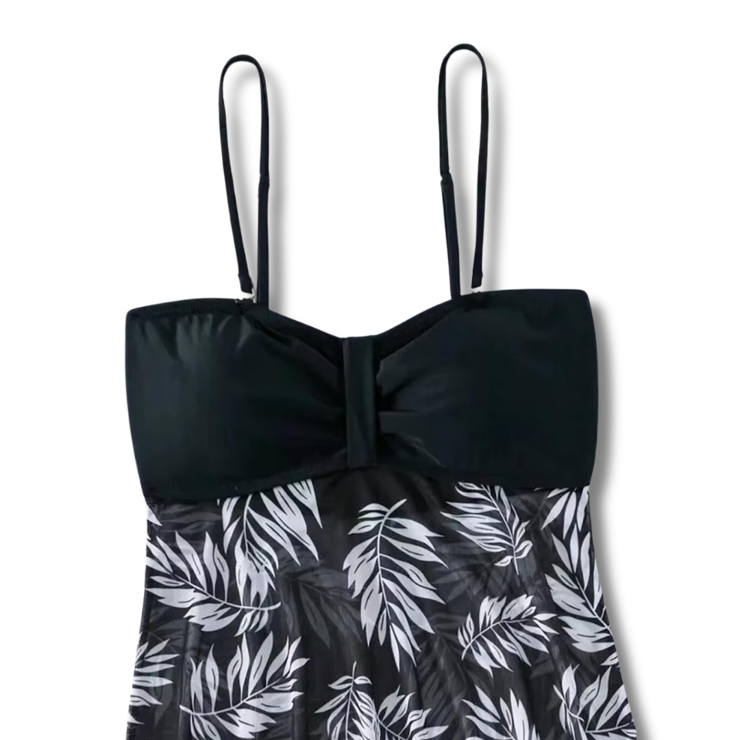 Lila™ Palm Sheer Swimwear Set