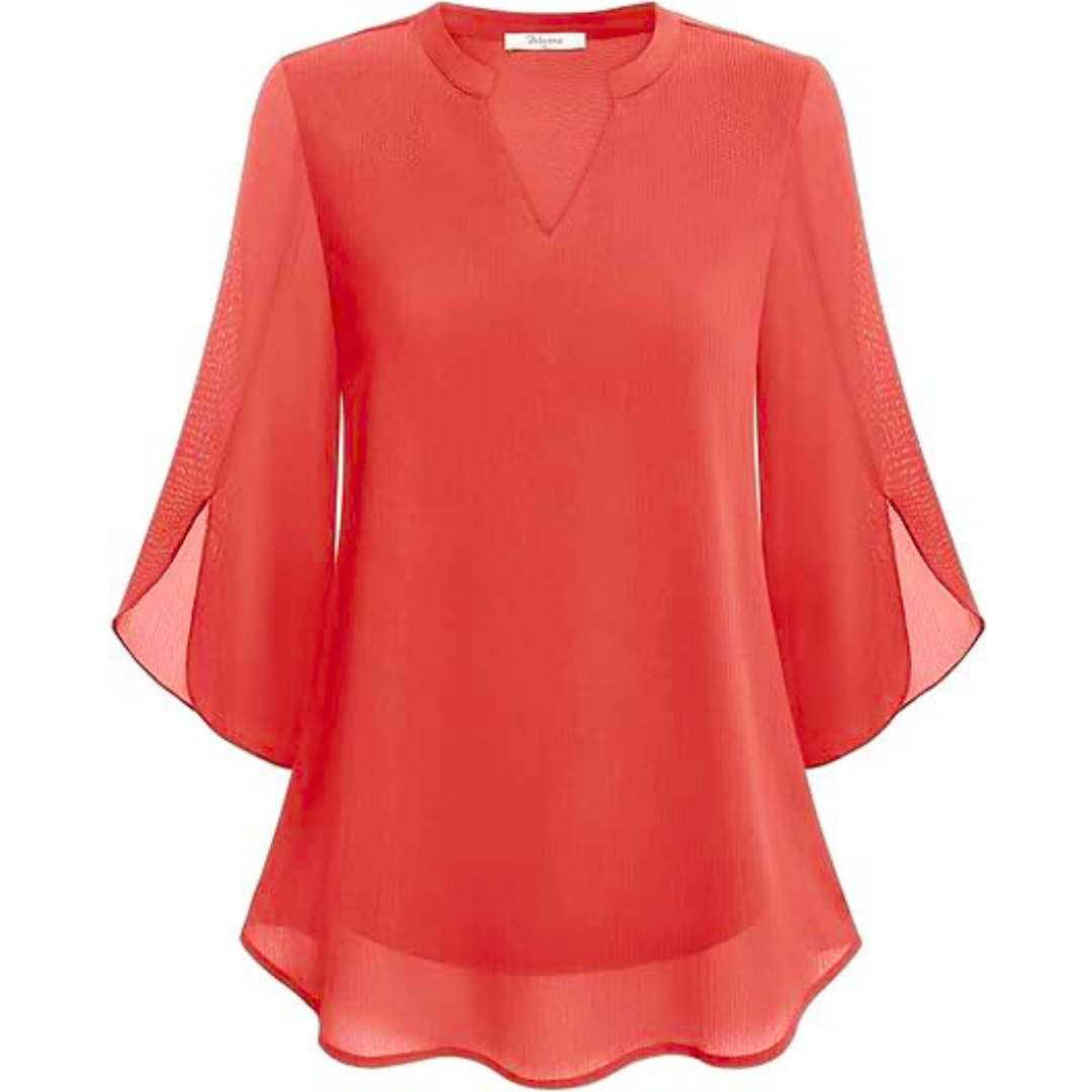 Rosely Double Layers Chiffon Blouse
