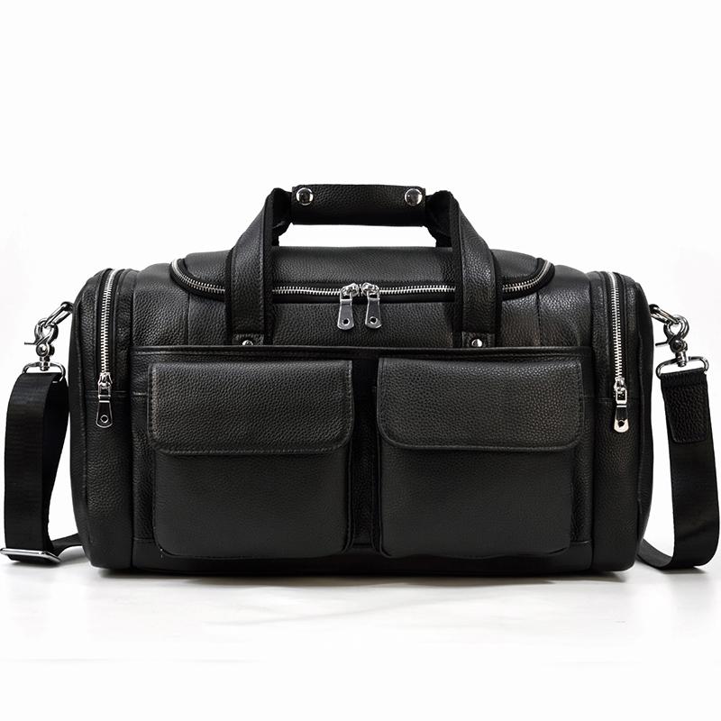 Charleroi  Leather Duffle Bag