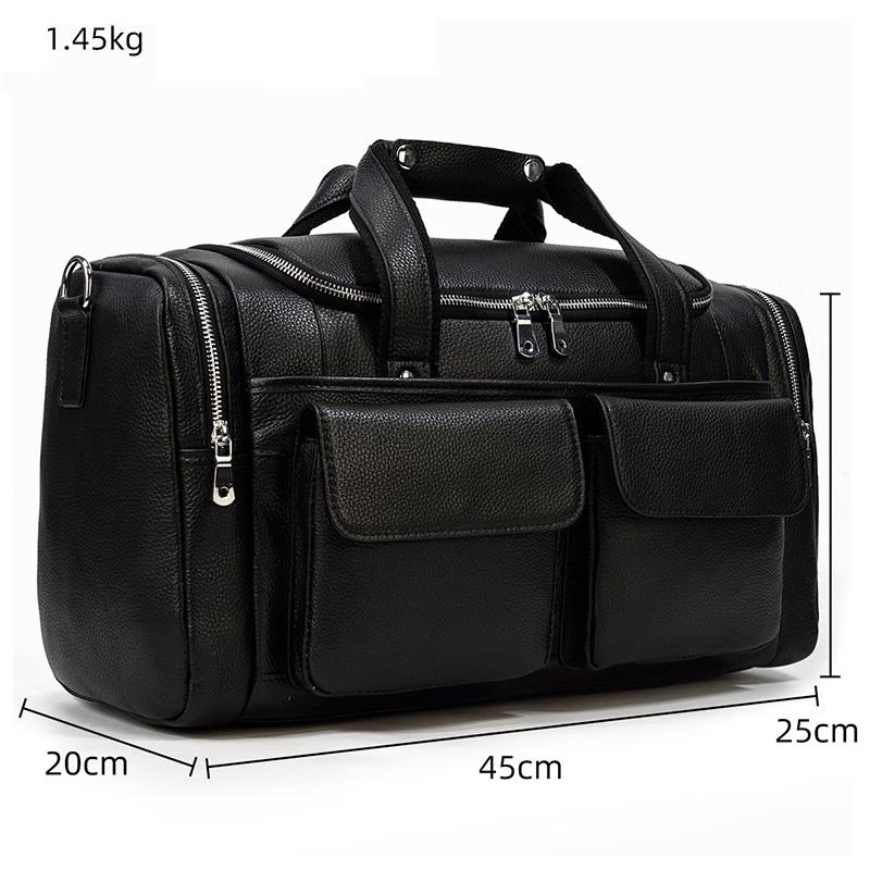 Charleroi  Leather Duffle Bag