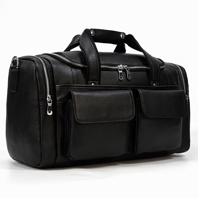 Charleroi  Leather Duffle Bag