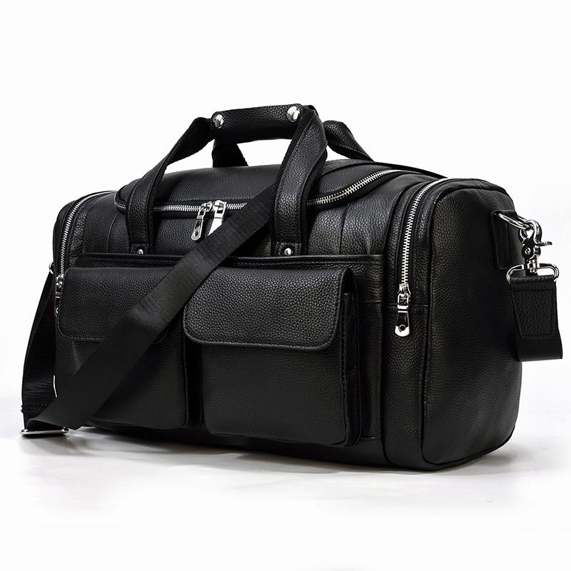 Charleroi  Leather Duffle Bag