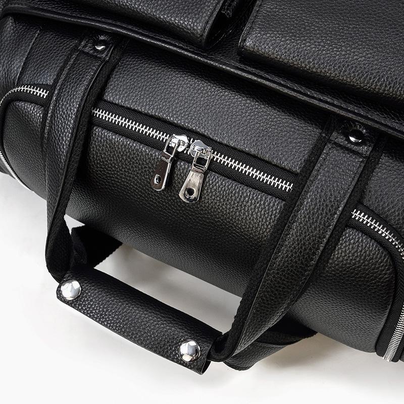 Charleroi  Leather Duffle Bag