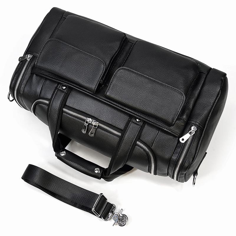 Charleroi  Leather Duffle Bag
