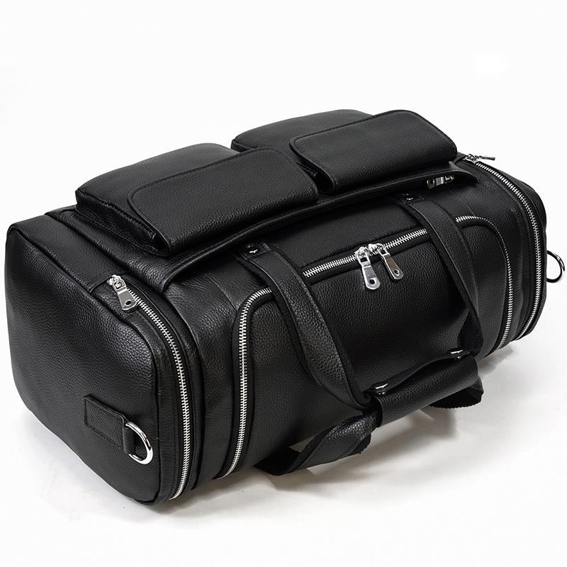 Charleroi  Leather Duffle Bag