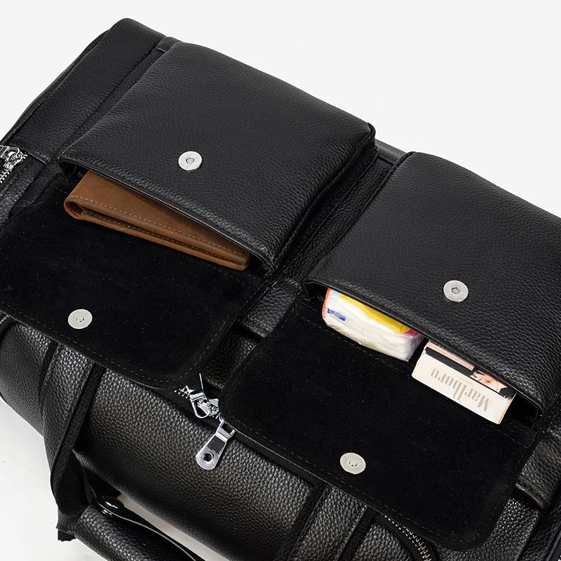 Charleroi  Leather Duffle Bag