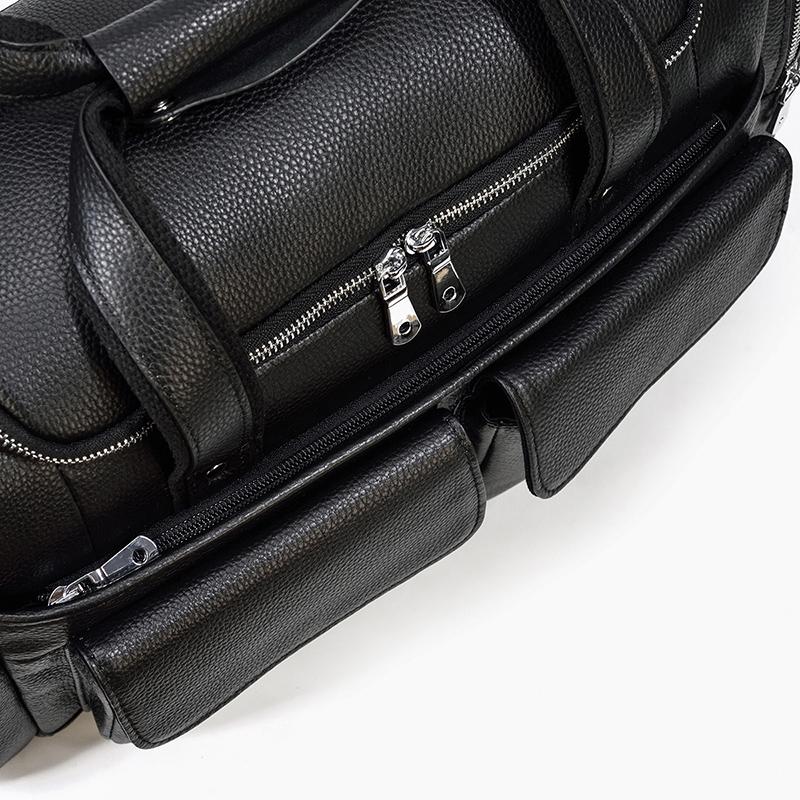 Charleroi  Leather Duffle Bag