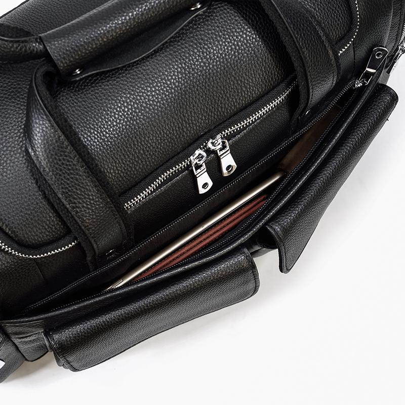 Charleroi  Leather Duffle Bag