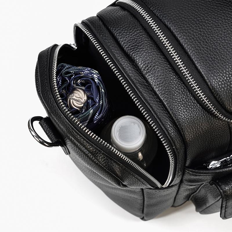 Charleroi  Leather Duffle Bag