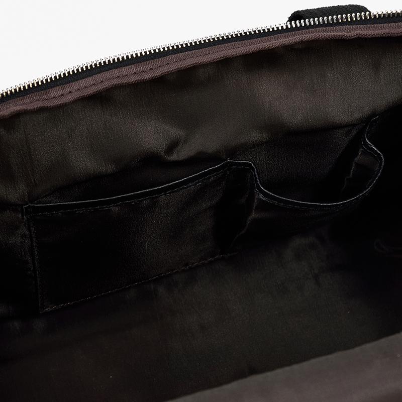 Charleroi  Leather Duffle Bag