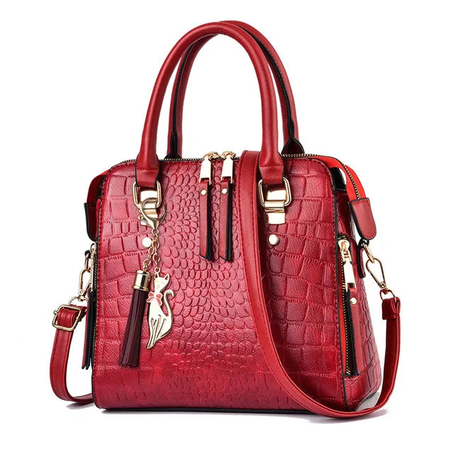 Tilly Crocodile Pattern Crossbody Bag