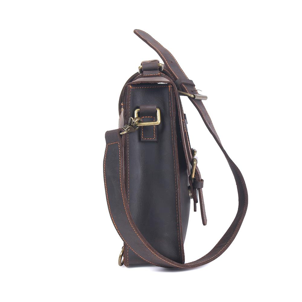 Namur Leather Courier Bag