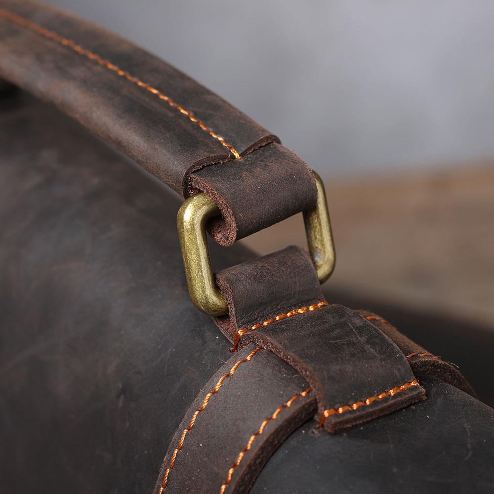 Namur Leather Courier Bag