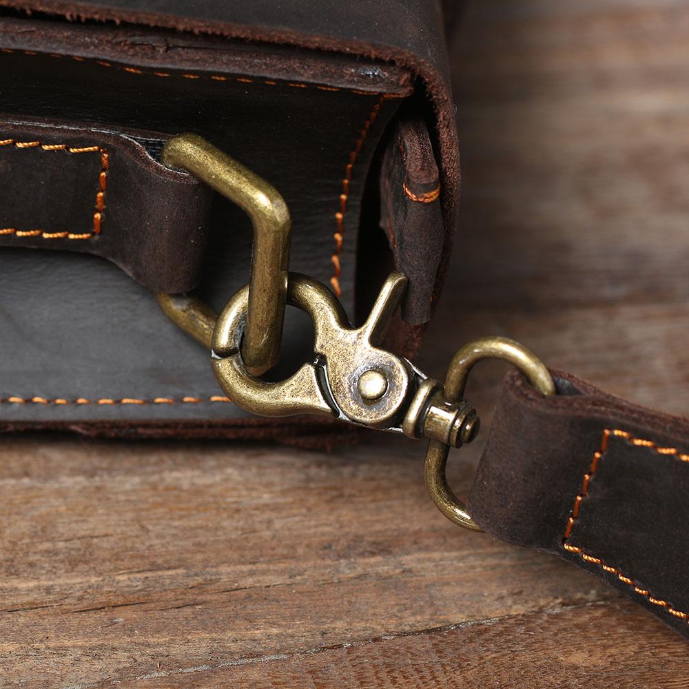 Namur Leather Courier Bag