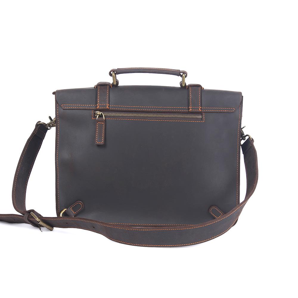 Namur Leather Courier Bag